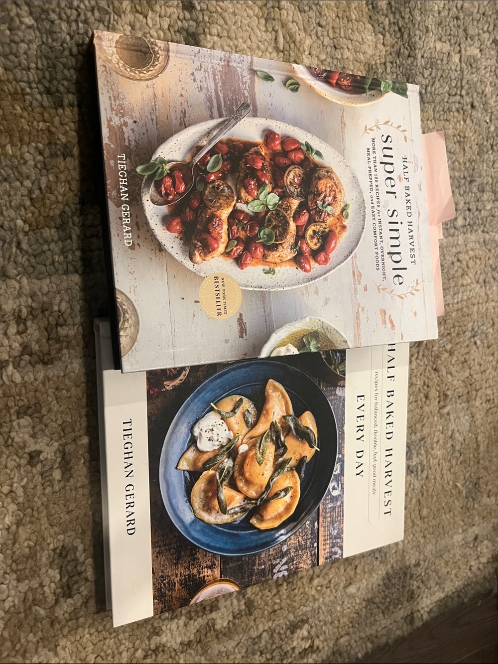 "Half Baked Harvest" Cookbook Set - White & Blue Covers